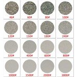JINGLING 8" Inch Diamond Grinding Discs 100 Grit Flat Lap Disk Lapping Plate Sanding Pads Lapidary Tools for Stone Pottery Faceting Machine