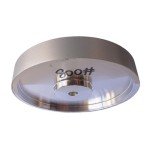 6" Diameter Electroplating Diamond Grinding Wheel with 1/2" Arbor for Stone Glass Lapidary Crystal Polishing (Grit:800#)