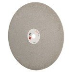 JINGLING 8" Inch Diamond Grinding Disc 180 Grit Flat Lap Disks Lapping Plate Sanding Pads Lapidary Tools for Stone Pottery Faceting Machine