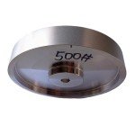 6" Diameter Electroplating Diamond Grinding Wheel with 1/2" Arbor for Stone Glass Lapidary Crystal Polishing (Grit:500#)