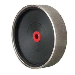 6 Inch Diamond Lapidary Jewelry Grinding Wheel - 1 inch Arbor, for Gem, Marble, Granite, Glass, Ceramics, Cemented Carbide, Tungsten (60 Grit)