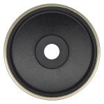 CAQUXIL Diamond Lapidary Jewelry Grinding Wheel 6 Inch with 1 Inch Arbor Hole, Diamond Grinding Wheel for Gem, Marble, Granite, Glass, Ceramics, Cemented Carbide, 240 Grit