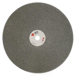 JINGLING 8" Inch Diamond Grinding Disc 60 Grit Coarse Flat Lap Disk Lapping Plate Sanding Pads Lapidary Tools for Stone Pottery Faceting Machine