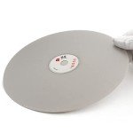 JINGLING 8" Inch Diamond Grinding Disc 1000 Grit Flat Lap Disk Lapping Plate Sanding Pads Lapidary Tools for Stone Pottery Faceting Machine