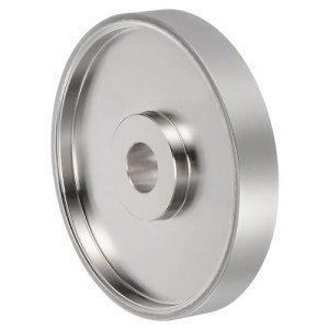 HARFINGTON Diamond Lapidary Wheel 6 Inch x 1 Inch Arbor Hole 1000 Grit Grinding Wheels for Stone, Marble, Glass, Ceramics, Crystal, Carbide, Steel