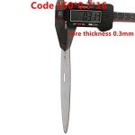 JINGLING 6 inch Diamond Lapidary Blades Stone Cutting Saw Blade Super-Thin Rim 0.4mm Trim Rock Jewelry Tools for Stone Pack of 5Pcs