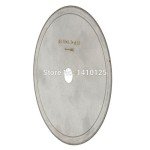 JINGLING 6 inch Diamond Lapidary Blades Stone Cutting Saw Blade Super-Thin Rim 0.4mm Trim Rock Jewelry Tools for Stone Pack of 5Pcs