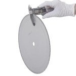 ILOVETOOL 10 inch Diamond Circular Saw Blade Wet Saw Tile Cutter with 5/8" Arbor 10 Table Saw Blade Lapidary Saw for Trim Cutting Rocks Tile Gemstone