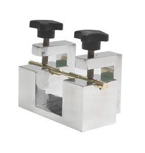 Dop Transfer Jig 4-14 mm for Lapidary Faceting Machine, Two Hole 90° Degree V| Aluminium