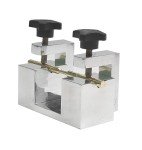 Dop Transfer Jig 4-14 mm for Lapidary Faceting Machine, Two Hole 90° Degree V| Aluminium