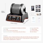 VEVOR Direct Drive Rock Tumbler Kit - Professional Grade