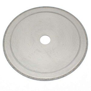 JINGLING 8" inch Diamond Lapidary Saw Blade Notched Rim Edged Trim Stone Tools