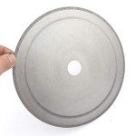 JINGLING 8" inch Diamond Lapidary Saw Blade Notched Rim Edged Trim Stone Tools