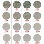 JINGLING 8" Inch Diamond Grinding Disc 2000 Grit Flat Lap Disk Lapping Plate Sanding Pads Lapidary Tools for Stone Pottery Faceting Machine