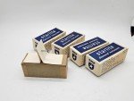 4 Pcs, Star Dental Diamond Abrasive Inverted Cone 5/16" Dia, Lapidary Carving