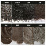 Ninesung Rock Tumbler Grit, 60 Grit Aluminum Oxide – 5 lb Coarse Abrasive Media for Stone & Rock Polishing Grit Media (Step 1 for Tumbling Stones), Lapidary, Jewelry Making, and Metal Grinding