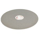 JINGLING 8" Inch Diamond Grinding Disc 150 Grit Flat Lap Disk Lapping Plate Sanding Pads Lapidary Tools for Stone Pottery Faceting Machine