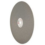 JINGLING 8" Inch Diamond Grinding Disc 150 Grit Flat Lap Disk Lapping Plate Sanding Pads Lapidary Tools for Stone Pottery Faceting Machine