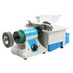 Lapidary Equipment DIY Jewelry Lapidary Saw Mini Table Saw Rock Jewelry Polishing Machine 800-10000RPM with Flexible Shaft for Home Woodworking Carving Hobbies