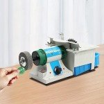 Lapidary Equipment DIY Jewelry Lapidary Saw Mini Table Saw Rock Jewelry Polishing Machine 800-10000RPM with Flexible Shaft for Home Woodworking Carving Hobbies
