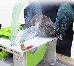 TOPCHANCES Jade Saw Polishing Machine,1380W Multifunction Mini Table Saw Jewelry Stone Polishing Machine for Hobbies Cutting Rocks Lapidary