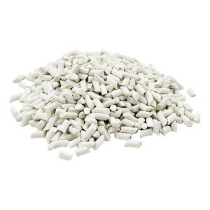 Seuqhck 8LB Ceramic Media for Rock Tumbling, 1/5" x 2/5" Reusable Non-Abrasive Cylinder Pellets, Grit Refill for Lapidary Tumblers & Stone Polishers