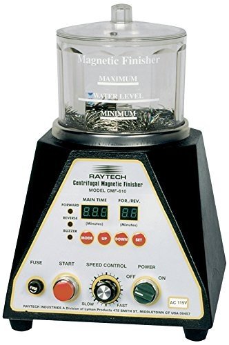 Raytech 6" 150 MM Bowl - Magnetic Tumbler Jewelry Finisher - Programmable