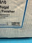 RayTech Industries CMF-610 115Volts Centrifugal Magnetic Tumbler Finisher