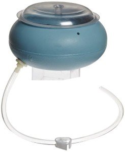 Raytech 23-010 B-10 Polyethylene Bowl with Cover, 0.10 Cubic feet Capacity, 10" Diameter, for TV-10 Standard Vibratory Tumbler