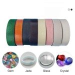 CPTRMCY Soft Resin Diamond Polishing Grinding Cabbing Wheel for Lapidary Machine(6inch (150mm)-14000)