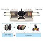 CPTRMCY Soft Resin Diamond Polishing Grinding Cabbing Wheel for Lapidary Machine(6inch (150mm)-14000)