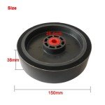 CPTRMCY Soft Resin Diamond Polishing Grinding Cabbing Wheel for Lapidary Machine(6inch (150mm)-14000)
