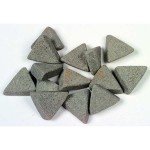 Raytech 41-313 Ceramic Media,Triangle,5/16" X 7/8"