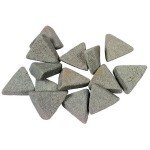 Raytech 41-310 Ceramic Media,Triangle,5/16" X 7/8"