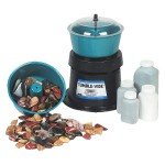 RAYTECH 23090R Vibratory Tumbler System,0.05 cu.ft. 40KG86