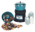 RAYTECH 23090R Vibratory Tumbler System,0.05 cu.ft. 40KG86