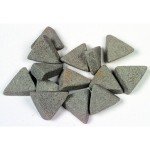 RAYTECH 41-313 Ceramic Media,Triangle,5/16" x 7/8" 5UJX1