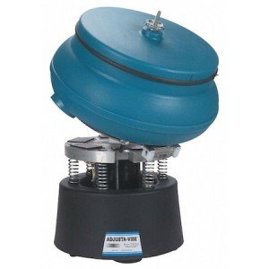 Raytech 23-042 Vibratory Tumbler,Drain,Tilt Plate,115V