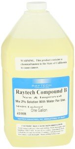 Raytech 41-008 Non-Foaming Compound B Liquid Soap 1 Gallon Bottle