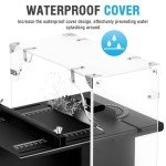 Lapidary Equipment 1850W Jewelry Lapidary Saw Multifunctional Lapidary Saw and Polisher Jewelry Rock Mini Table Saw Jewelry Making Polisher for Grinding Engraving Polishing Drilling