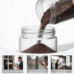 Ninesung Rock Tumbler Grit, 60 Grit Aluminum Oxide – 1 lb Coarse Abrasive Media for Stone & Rock Polishing Grit Media (Step 1 for Tumbling Stones), Lapidary, Jewelry Making, and Metal Grinding (16 oz)