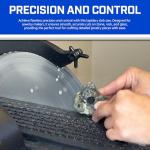 10" Hi-Tech Diamond Lapidary Slab Saw & Blades