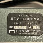 Vintage RAYTECH Ultraviolet Equipment IS-88 For Parts / Repair