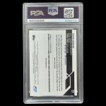 Isack Hadjar 2023 Topps Chrome F1 Mini Diamonds Refractor /299 Auto PSA 10