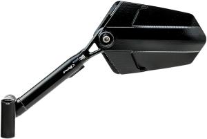 PUIG HI-TECH PARTS 014NN Mirror - Explorer - Side View - Left - Diamond - Black