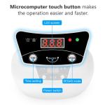 Stainless Steel Ultrasonic Cleaner Jewelry Watch Glasses Coin Cleaning Machine