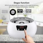 Stainless Steel Ultrasonic Cleaner Jewelry Watch Glasses Coin Cleaning Machine