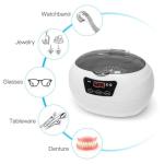 Stainless Steel Ultrasonic Cleaner Jewelry Watch Glasses Coin Cleaning Machine