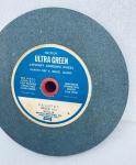 NOB - RAYTECH ULTRA GREEN LAPIDARY 8" GRINDING WHEEL GREEN 100 SPEC D 3100 RPM