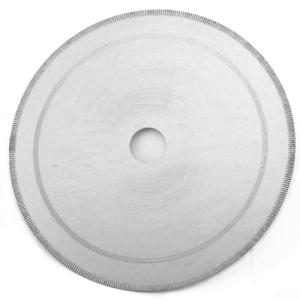 JINGLING 6" inch 150mm Diamond Lapidary Saw Blade Notched Rim 1mm Trim Slab Tools for Stone